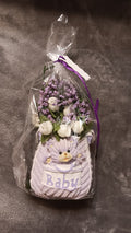 Purple Baby gift arrangement