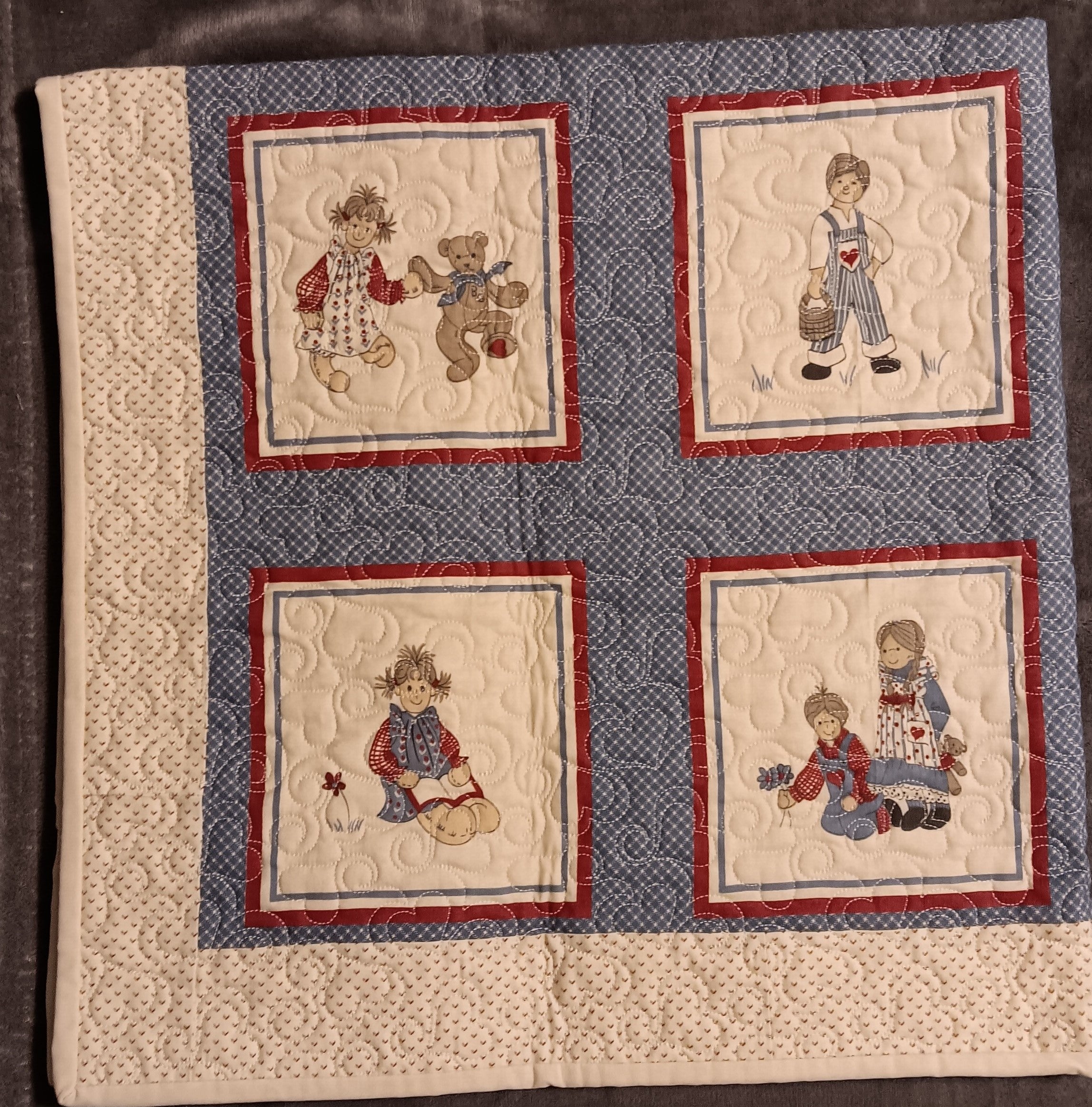 Rag Doll Baby Quilt