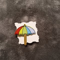 Umbrella wooden pin