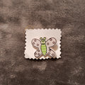 Butterfly wooden pin