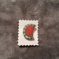 Watermelon wooden pin