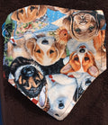 Medium Dog Collar-Dog Breeds Print
