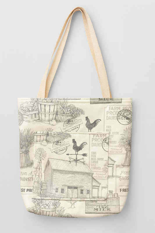 Farmhouse Everyday Tote