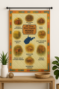Monroe County Quilted Wall Hanging
