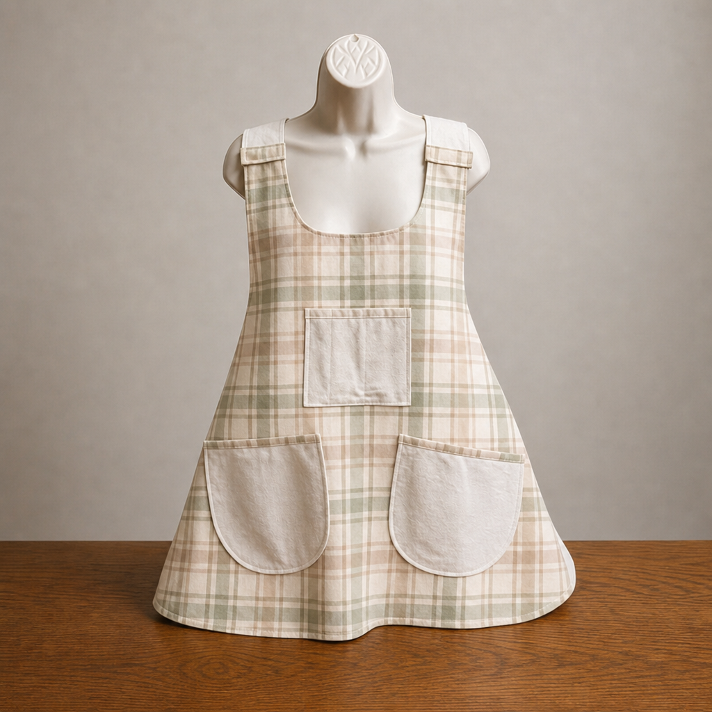 Annie Cross Back Reversable Apron