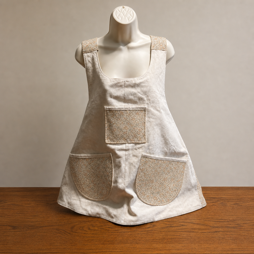 Ginger Cross Back Reversable Apron