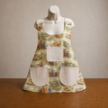 Homestead Happiness Cross Back Reversable Apron