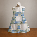 Whispering Mountains Cross Back Reversible Apron